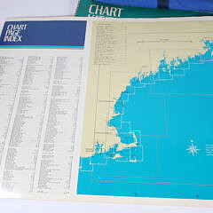 Two Charts “New York to Nantucket” and “Block Island to the Canadian Border”