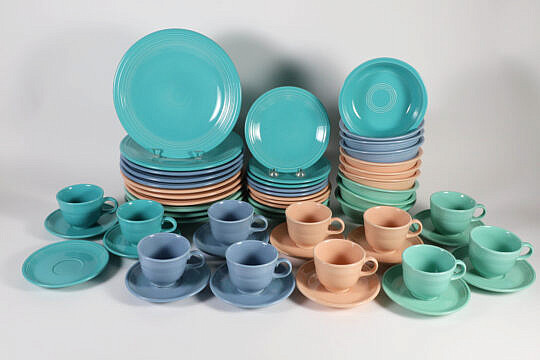Fiesta Ware Dinner Service