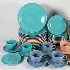 Fiesta Ware Dinner Service