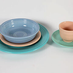 Fiesta Ware Dinner Service