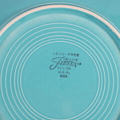 Fiesta Ware Dinner Service