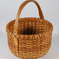 Paul Willer Round Swing Handle Nantucket Basket
