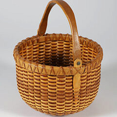 Paul Willer Round Swing Handle Nantucket Basket