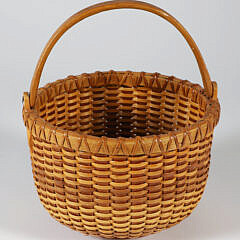Paul Willer Round Swing Handle Nantucket Basket