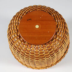 Paul Willer Round Swing Handle Nantucket Basket