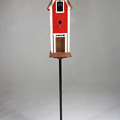 Contemporary Floor Standing Birdhouse