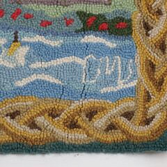 Claire Murray Coastal Harbor Hooked Rug