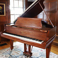 Steinway & Sons Mahogany Grand Piano