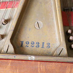 Steinway & Sons Mahogany Grand Piano