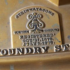 Steinway & Sons Mahogany Grand Piano