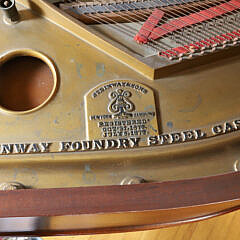 Steinway & Sons Mahogany Grand Piano