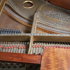 Steinway & Sons Mahogany Grand Piano