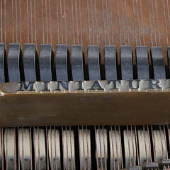 Steinway & Sons Mahogany Grand Piano
