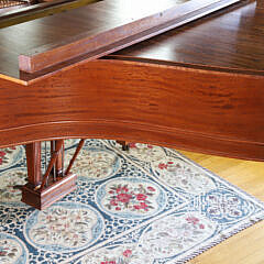 Steinway & Sons Mahogany Grand Piano