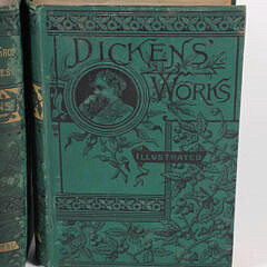 6 Volumes: “Illustrated Dickens Books”, Bedford & Clark Co.