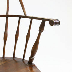 American Sack Back Windsor Armchair, 18th Century