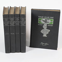 The Works of Edgar Allan Poe 5 Volumes Raven Edition: The Works of Edgar Allan Poe P.F. Collier & Son, 1903