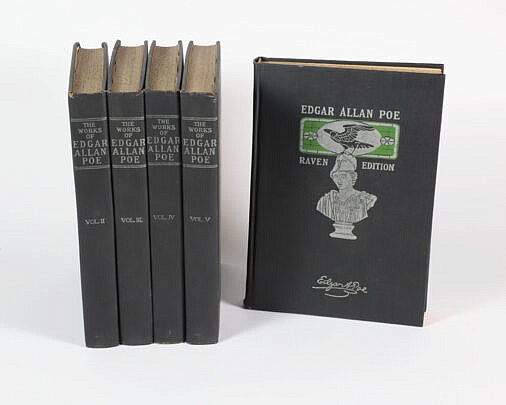 The Works of Edgar Allan Poe 5 Volumes Raven Edition: The Works of Edgar Allan Poe P.F. Collier & Son, 1903