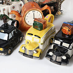 Collection of 13 Collectible Porcelain Tea Pots