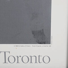 Elvis Poster “Art Gallery of Ontario, Toronto” Featuring Andy Warhol