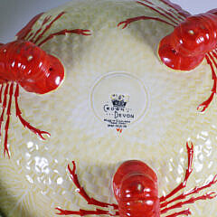 Carlton Ware and Crown Devon Cabbage Leaf and Lobster Ceramic Dinner Service