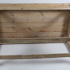 Antique Pine H-Stretcher Work Table