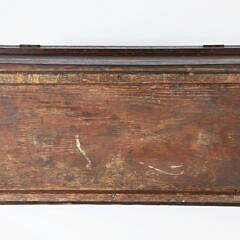 American Oak Tool Work Box, 19th Century