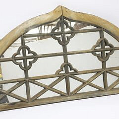 Pair of Architectural Windows with Mirror Inserts, 19th Century