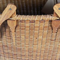 Harold Hoffman Contemporary Oval Open Nantucket Basket, circa 1998