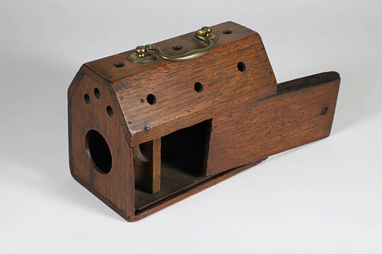 Wood Ferret Traveling Cage 19th Century