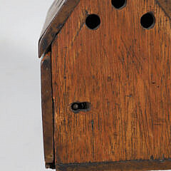 Wood Ferret Traveling Cage, 19th Century