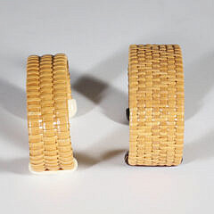Jean M. Valerio Two Woven Nantucket Bracelets