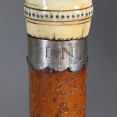 French Pique Walking Stick, circa 1743