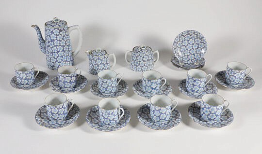 Chinese Eggshell China Tea Set
