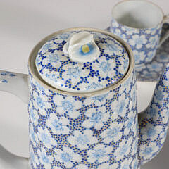 Chinese Eggshell China Tea Set