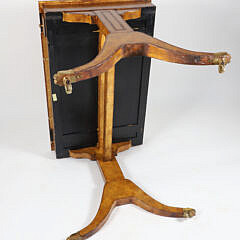 Maitland Smith Hand Made Backgammon or Chess Game Table, 20th Century