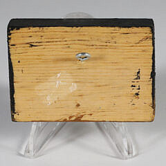 Charles Wehringer Miniature Still Life Oil on Board “Basket of Mushrooms”