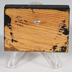 Charles Wehringer Miniature Still Life Oil on Board “Pumpkin”