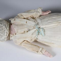 German Porcelain Face Doll circa 1900