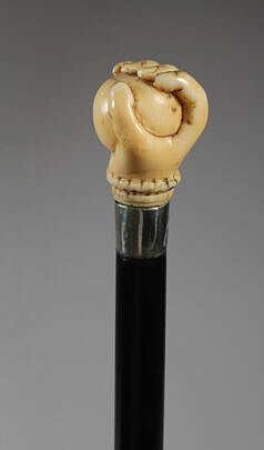 88-6000 Fist Clenching Ball Walking Stick A 0864 JPG