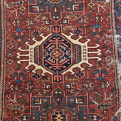 Antique Persian Hand Knotted Kazak Oriental Carpet
