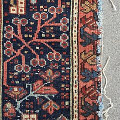 Antique Persian Hand Knotted Kazak Oriental Carpet