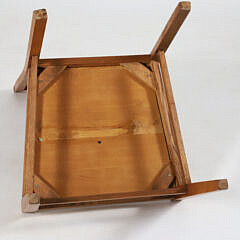 Set of Eight Modern Stick-Back Dining Chairs