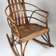 Antique Branch-Work Rocker