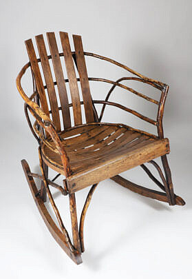 Antique Branch-Work Rocker