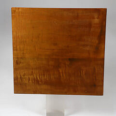 Hepplewhite Style Tiger Maple One Drawer Stand