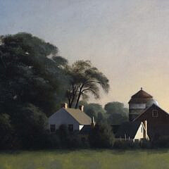 Stanley Edwine William Craine Oil on Canvas “Farm House”