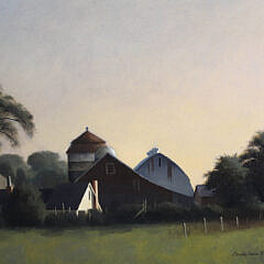 Stanley Edwine William Craine Oil on Canvas “Farm House”
