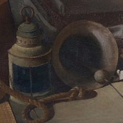 A.E. Nightingale Oil on Canvas “Nautical Still Life”