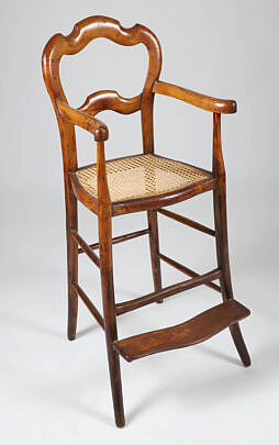 Caned Seat Youth Discipline Chair, 19th Century